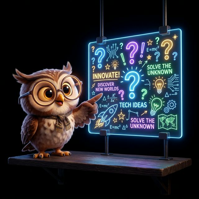 Smart AI Generation Teacher Owl
